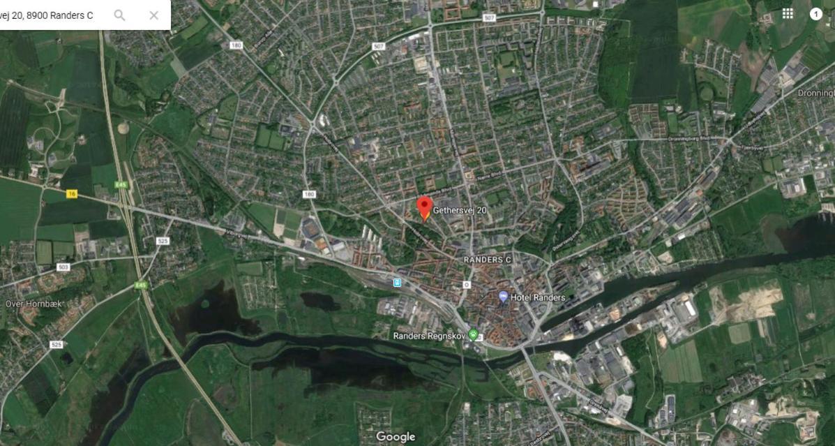 Lille Skovgaarden Lejlighedshotel Randers Eksteriør billede
